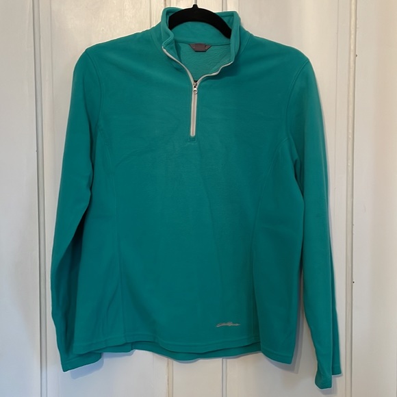 Eddie Bauer Quarter Zip Fleece Pullover Small - Picture 4 of 5